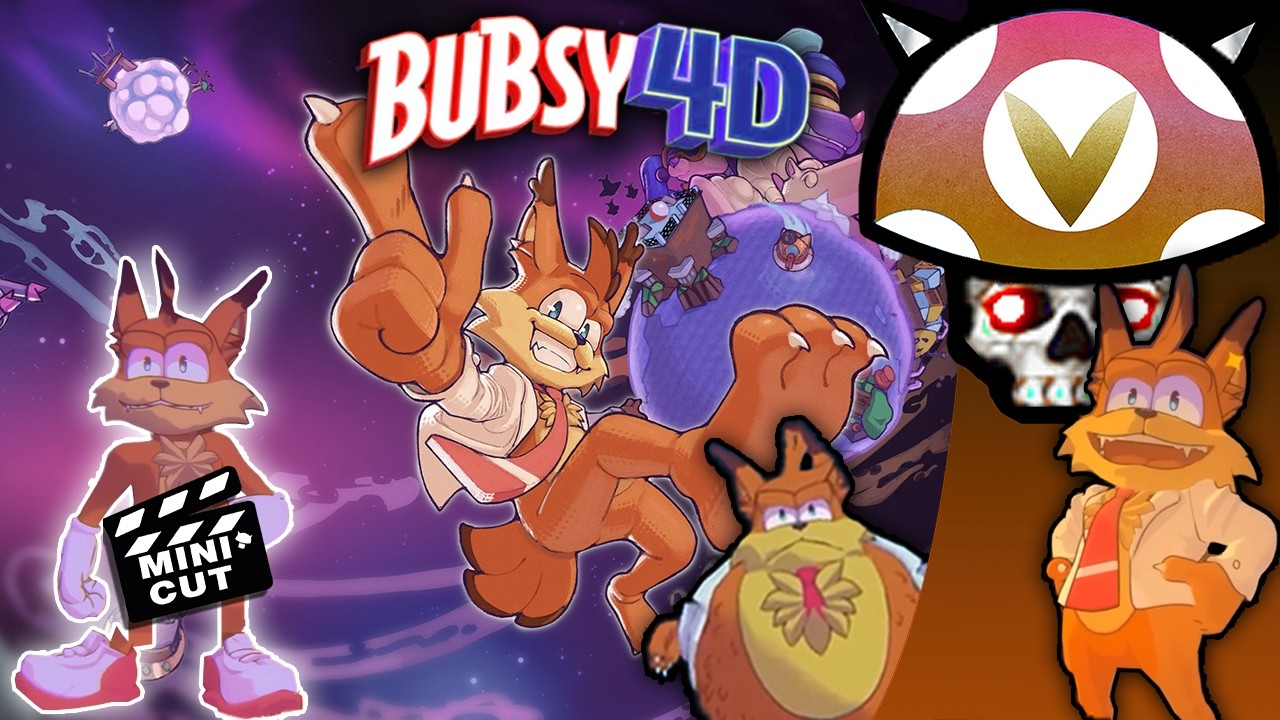 [Vinesauce] Joel - Bubsy 4D Demo Highlights