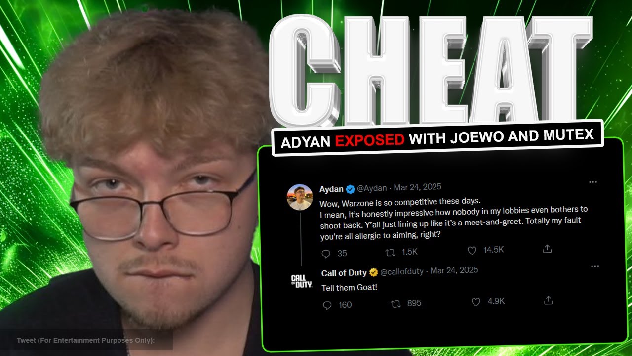 AYDAN EXPOSED AS A CHEATER IN WARZONE (Black Ops 6)