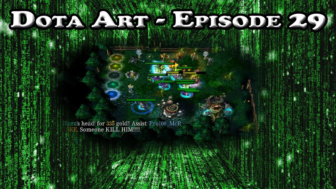 WoDotA DotA Art - Episode 29 - Matrix | Top 10 | Rampage