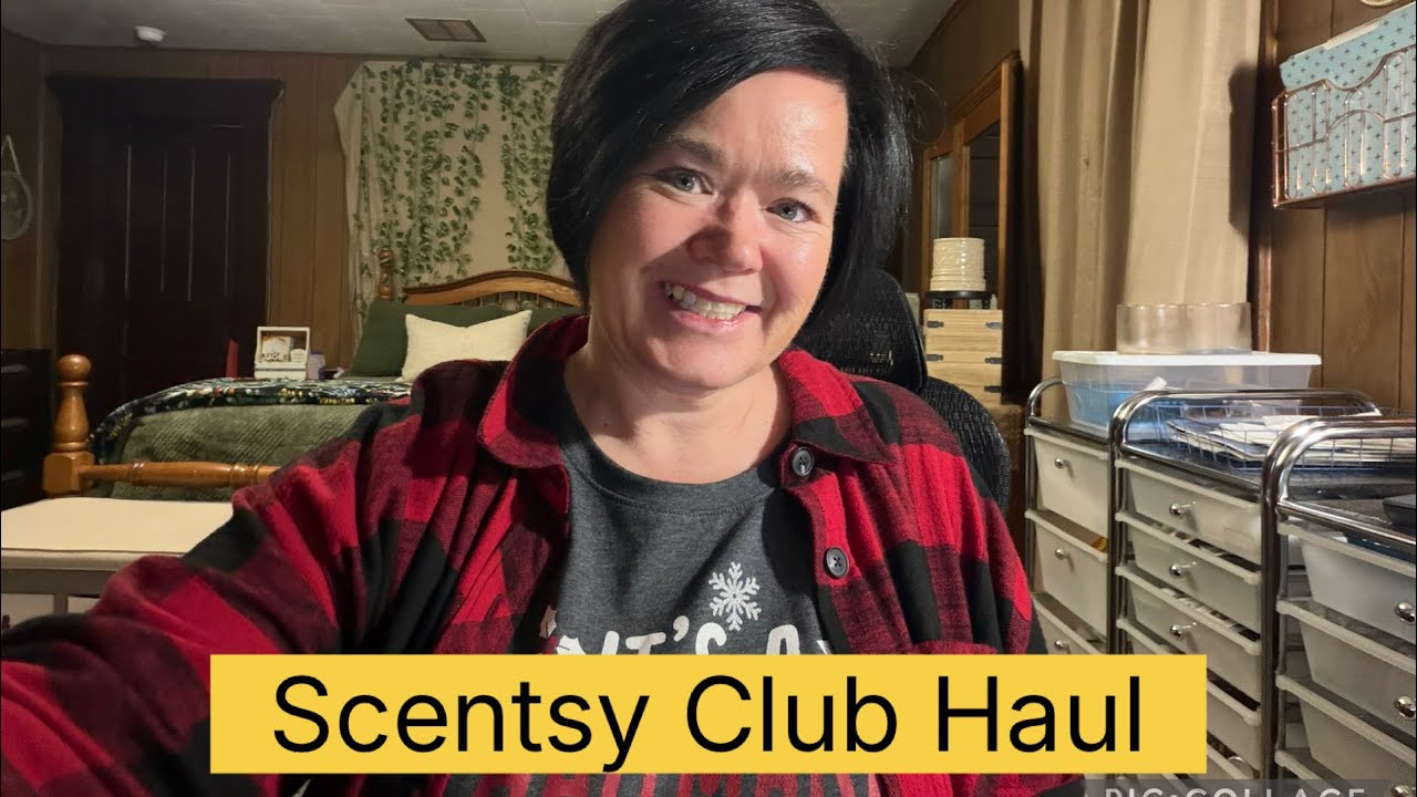 Клуб Scentsy на декабрь 2025 года с Whiffbox и ароматом месяца января.
