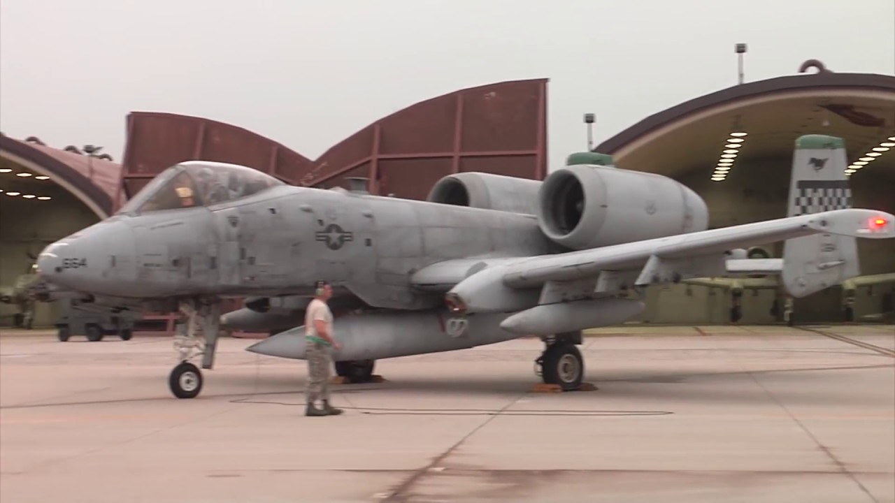 A-10 Thunderbolt IIs Launch from Osan Air Base