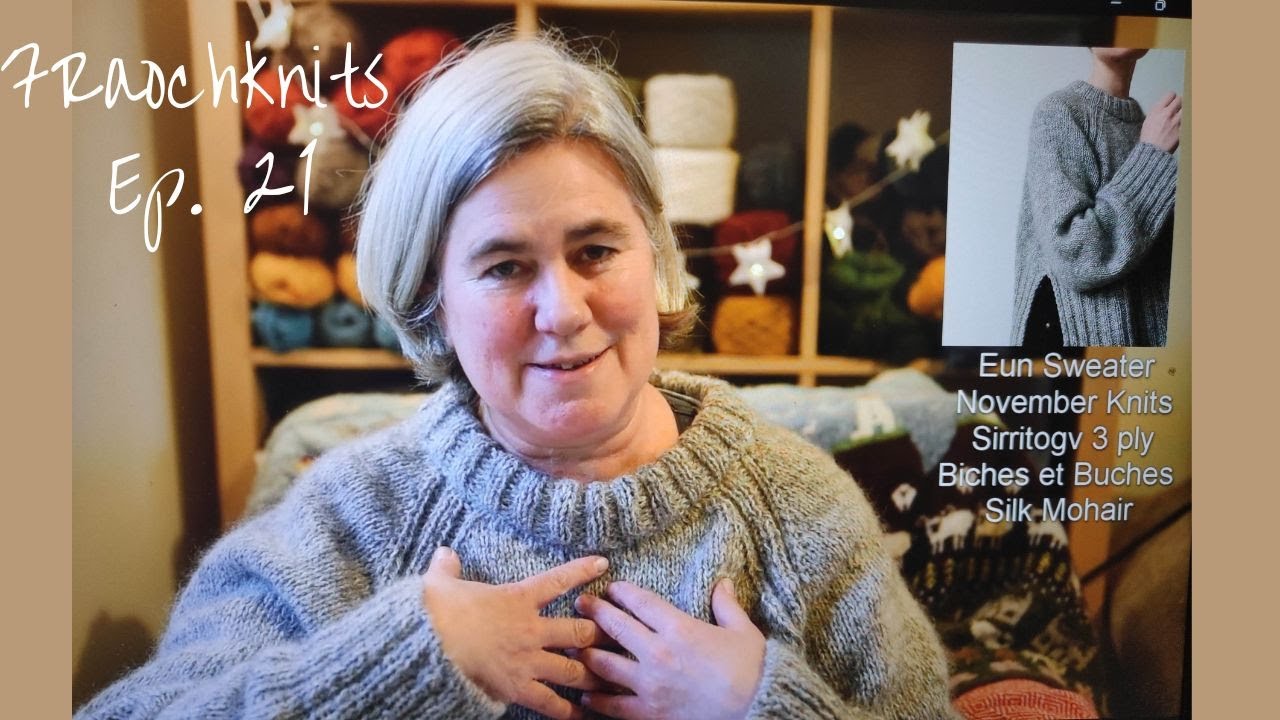 Episode 21: Fleur Shawl; Eun Sweater ; Skellig Michael and Ogham Celtic Tree Alphabet II.