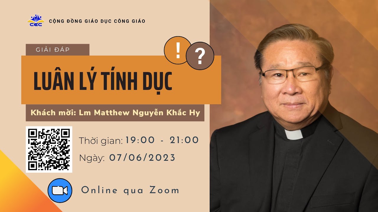 Giải đáp luân lý tính dục | Lm Mattheu Nguyễn Khắc Hy