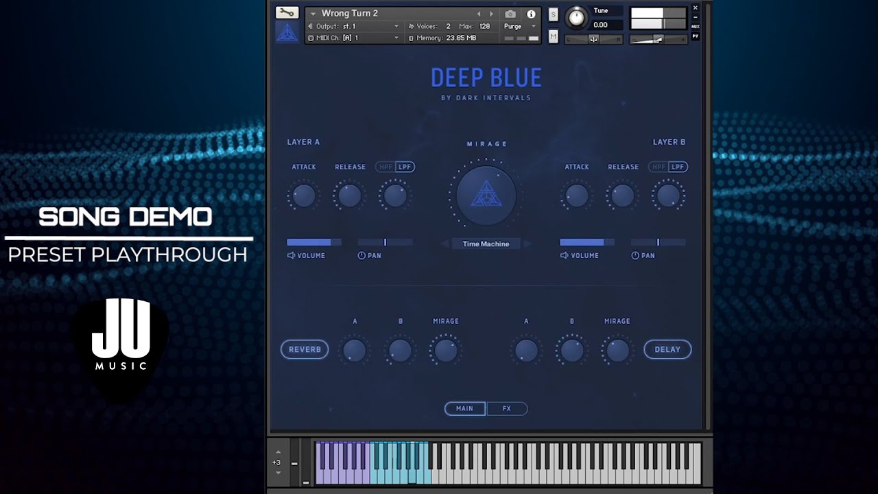 DEEP BLUE by Dark Intervals | Song Demo & Preset Playthrough