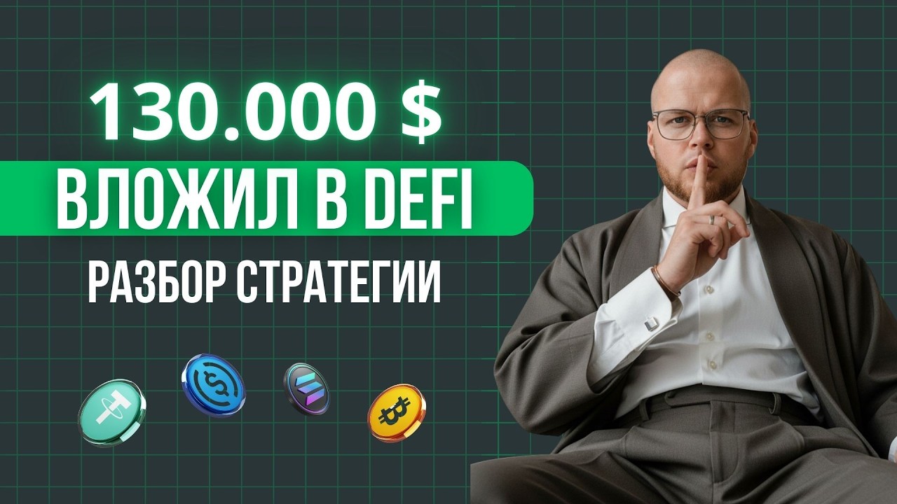 Куда вложить 130 000$ в DeFi? Разбор стратегии инвестирования