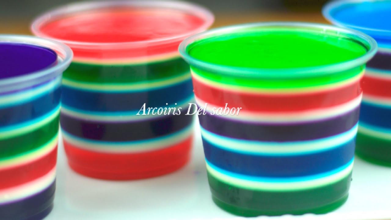 GELATINAS INDIVIDUALES DE COLORES