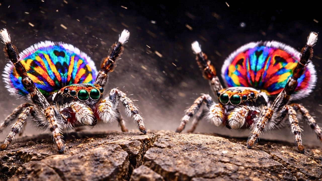 La Danza Más Increíble del Mundo Animal | La Araña Pavo Real