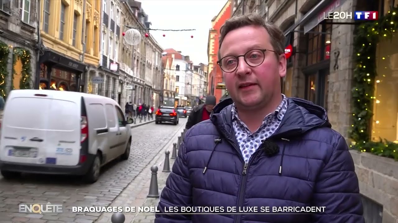 Braquages de Noël : les boutiques de luxe se barricadent