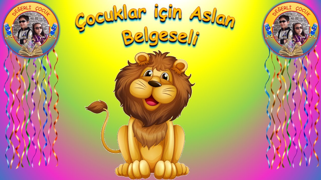 Çocuklar için Aslan Belgeseli