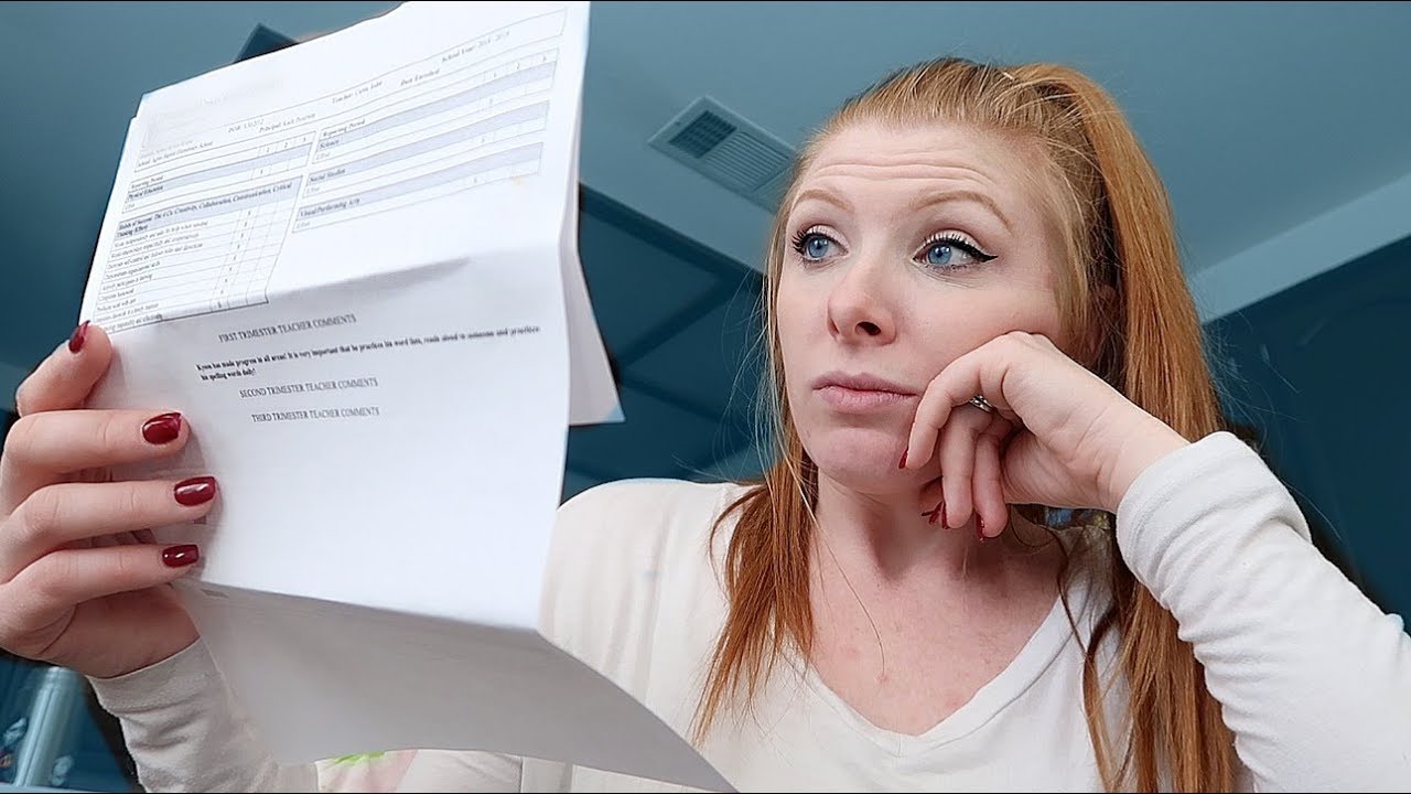 Reading My Kids Report Cards