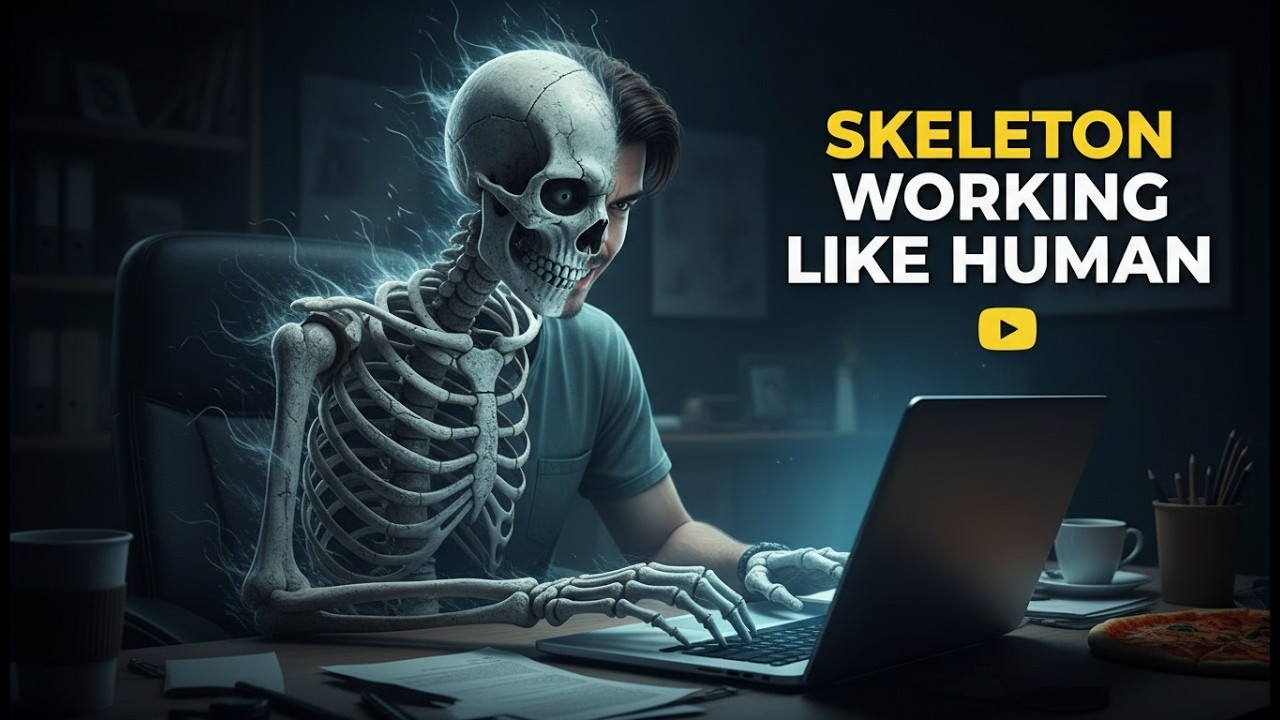 A Day in the Life of a Skeleton | Funny 3D Animated Short Film#