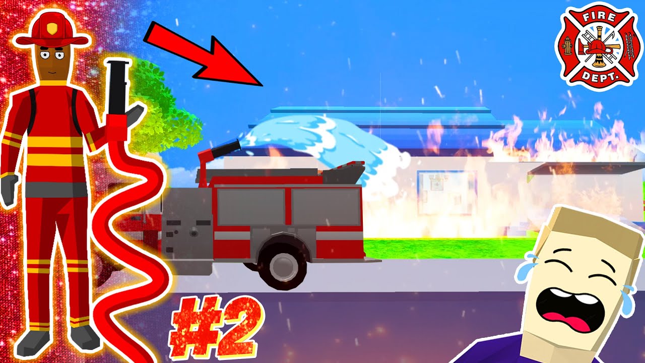 jack becomes firefighter 👨&zwj;🚒👨&zwj;🚒 part 2 in dude theft wars