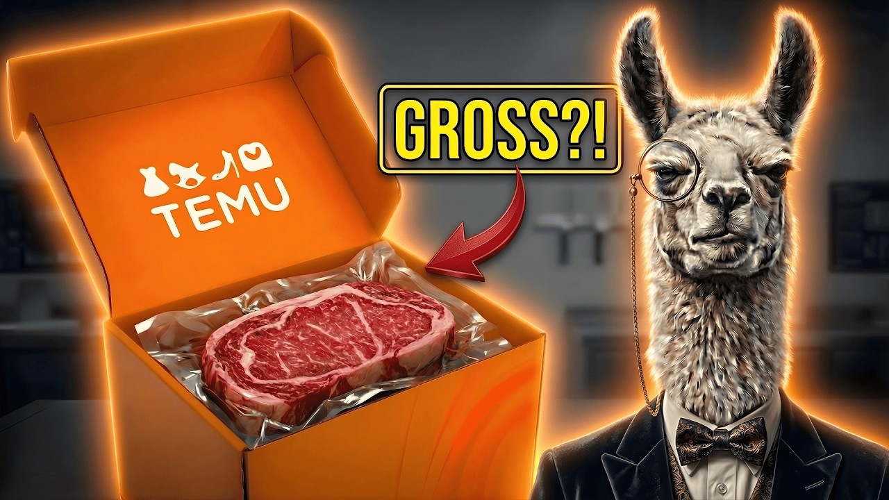 Temu is Selling MEAT and People Are Actually Buying It