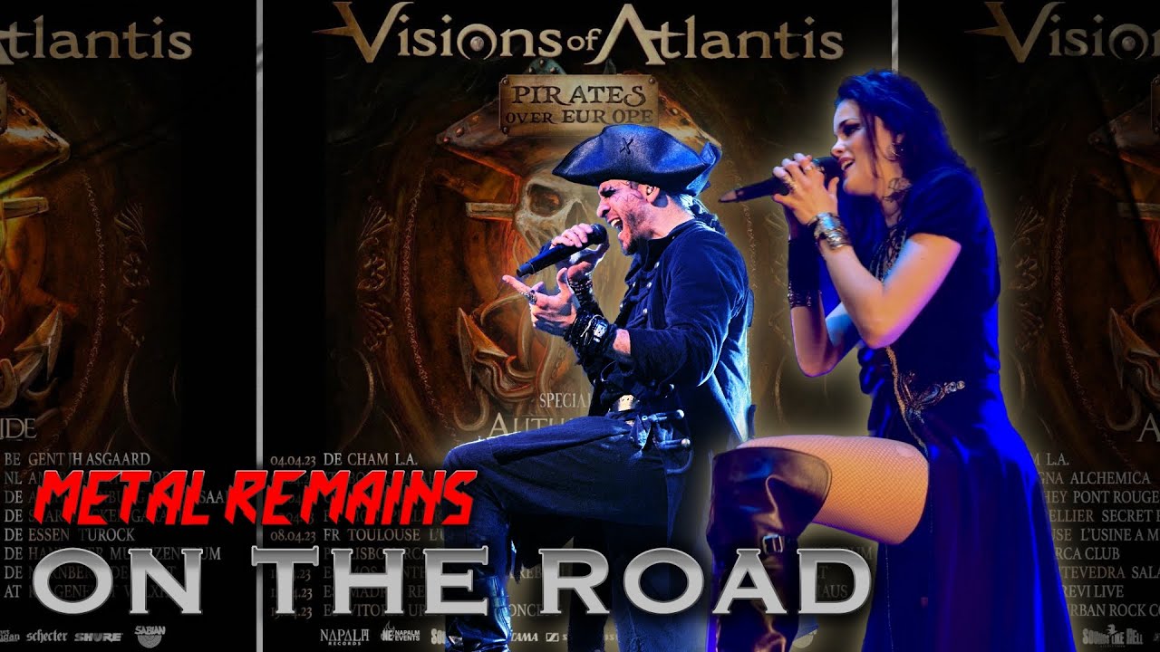 Crónica de Visions Of Atlantis en Madrid (12/04/23) | Metal VLOG