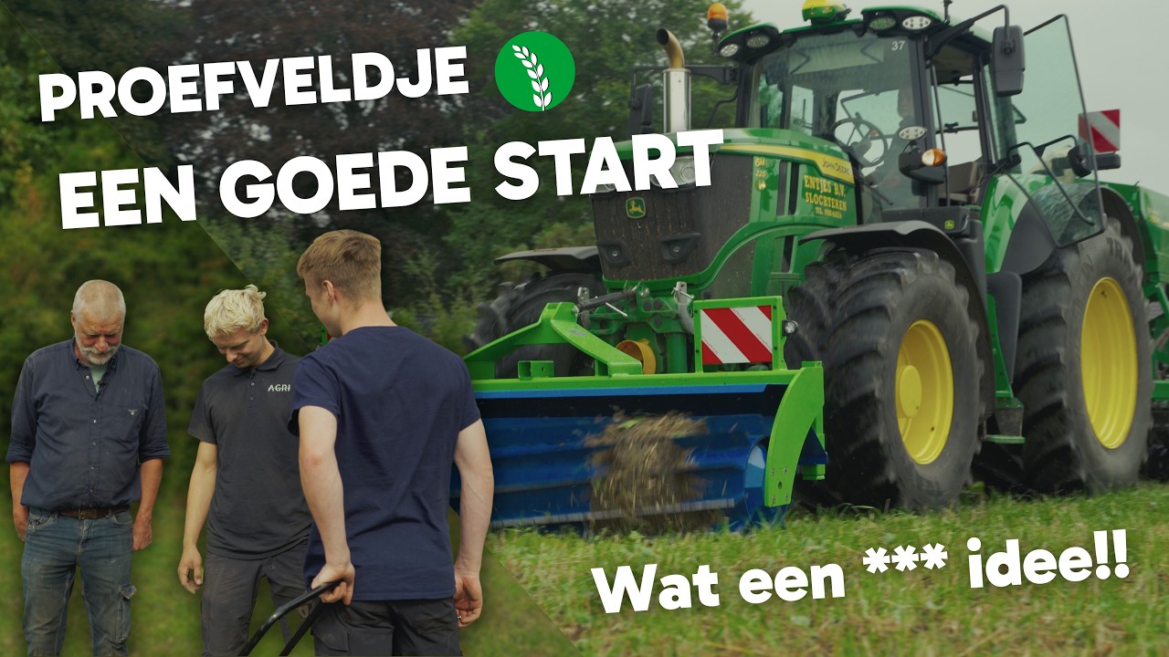 Proefveldje S2 Aflevering 1 - Een goede start | Regeneratieve Landbouw | Proefveld | Experiment
