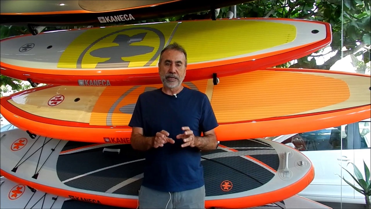 primeira prancha de Stand up paddle-SUP