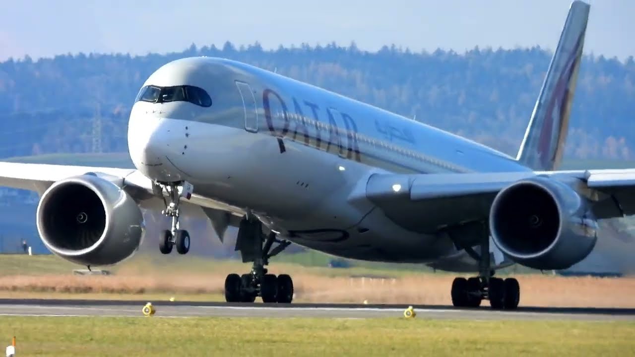 14 ZURICH Close Up LANDINGS | Zurich Airport Planespotting LSZH