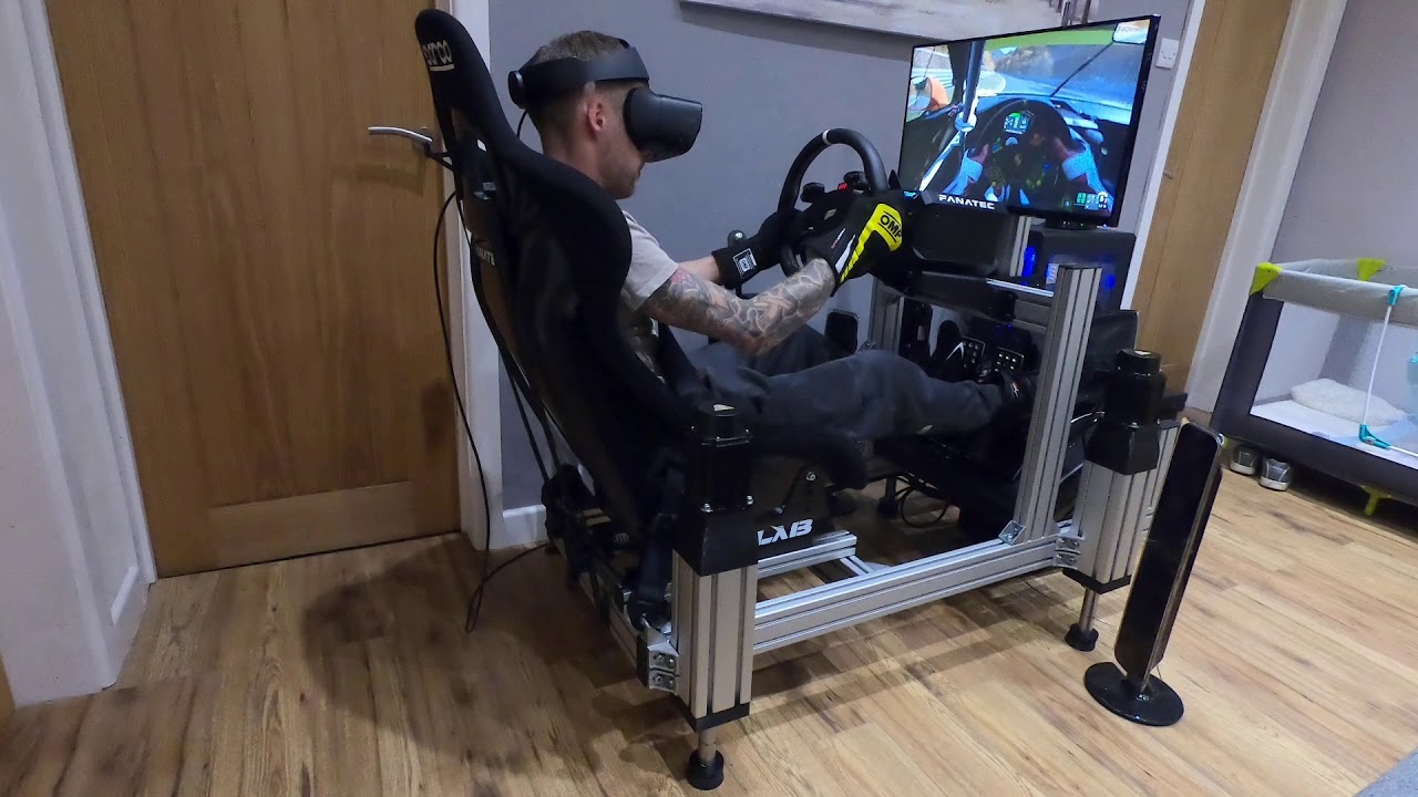 Lap of the Nürburgring on my SFX-100 motion simulator