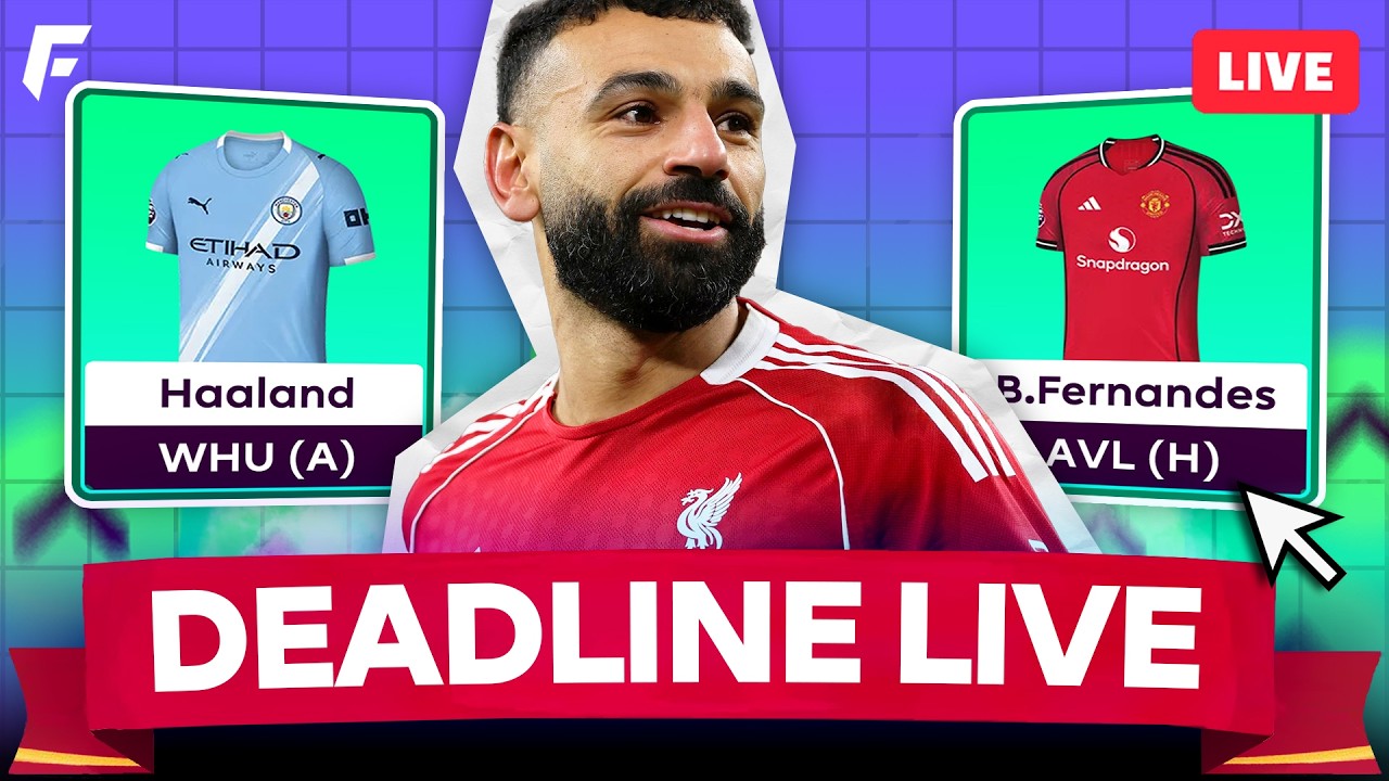 FPL GW30 DEADLINE LIVE STREAM ✅ SELL HAALAND? ❌