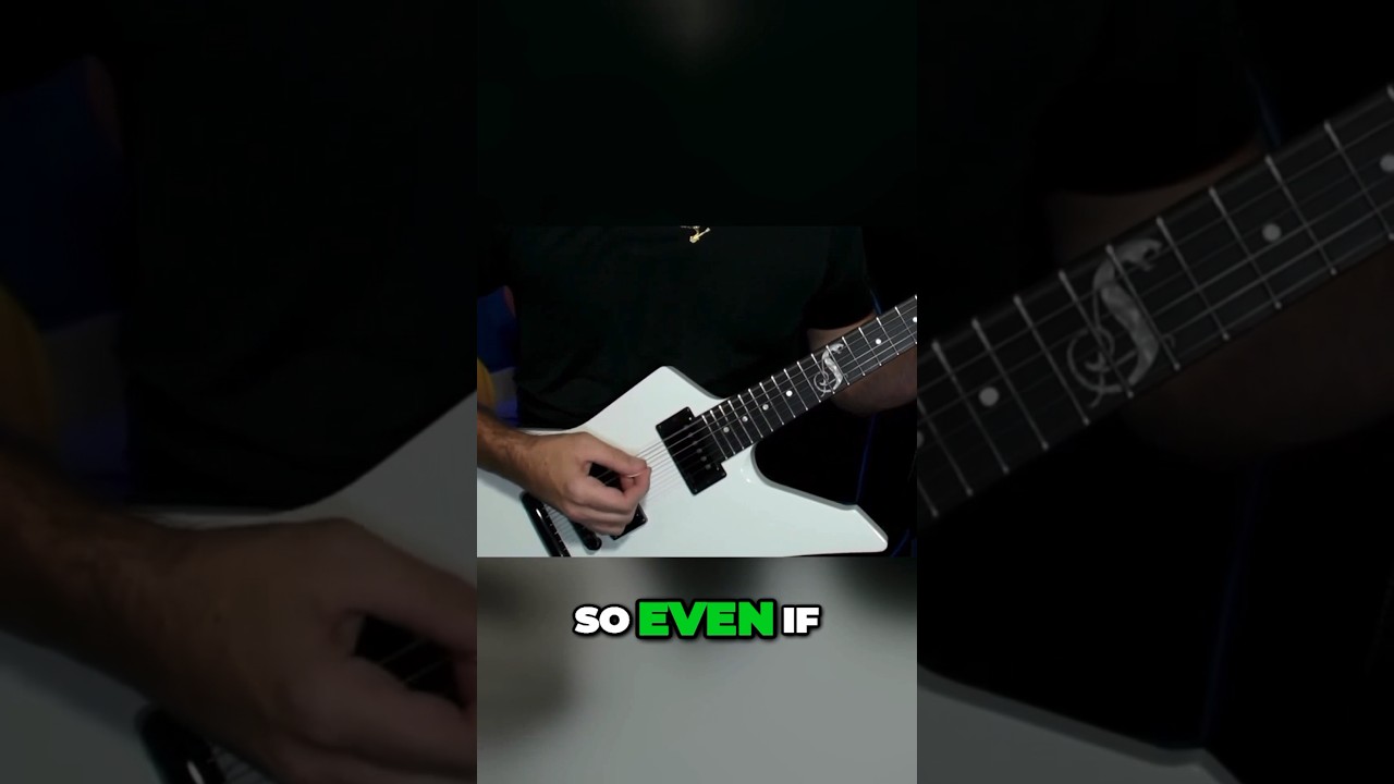Why I play with Heavier Gauge strings on my LTD Hetfield Snakebyte 🎸🐍