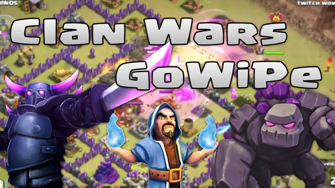 Clash of Clans - GoWiPe Clan War Wins