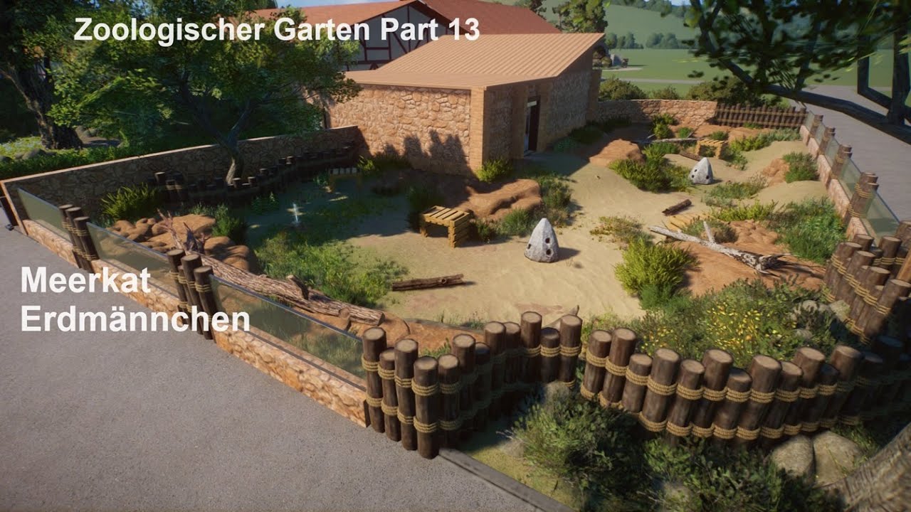 Planet Zoo - Zoologischer Garten Part 13 - Meerkat - Erdmännchen