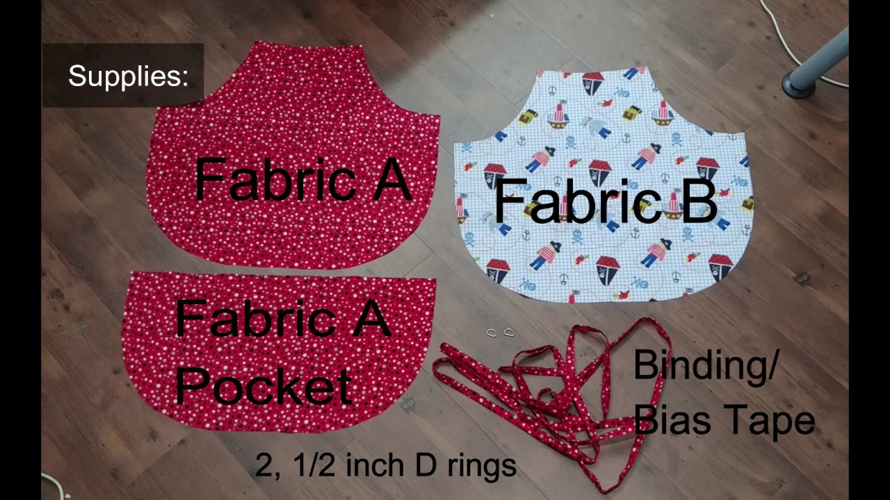 Child's Apron & bias tape tutorial