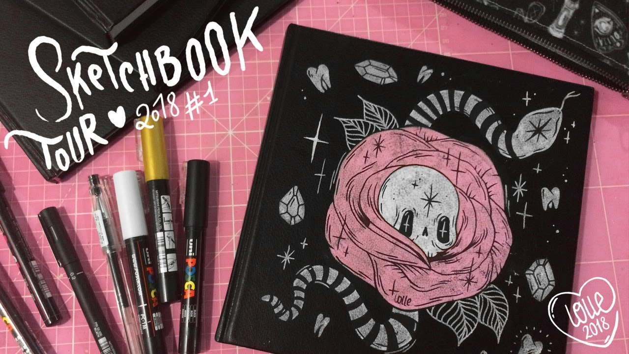 ϟ SKETCHBOOK ♡ TOUR ϟ 2018 #1