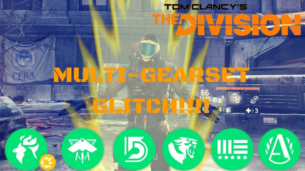 The Division l ***GAMEBREAKING*** 1.8.1 GEARSET GLITCH!!!! MASSIVE PLEASE FIX ASAP!!!!!