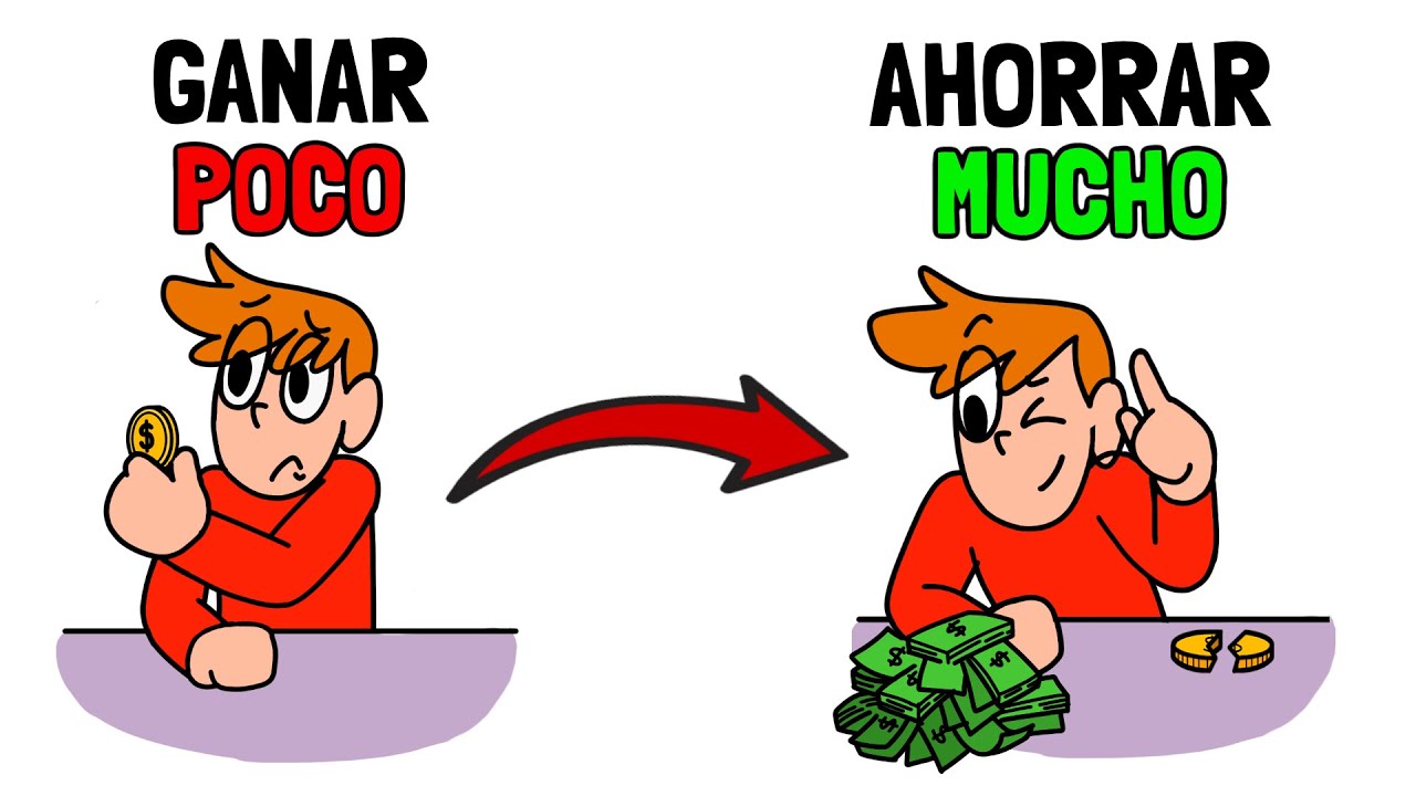 C&oacute;mo Ahorrar Dinero aunque Ganes Poco | 5 H&aacute;bitos PR&Aacute;CTICOS para Ahorrar Dinero
