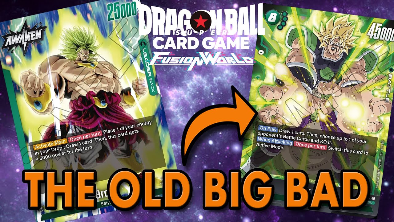 Top 8 Broly Deck Tech & Gameplay | Fusion World - Blazing Aura