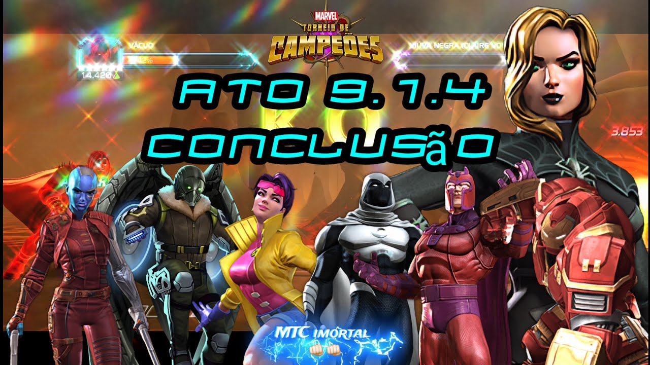 ATO 9.1.4 conclus&atilde;o | Marvel | Mtc | Mcoc.