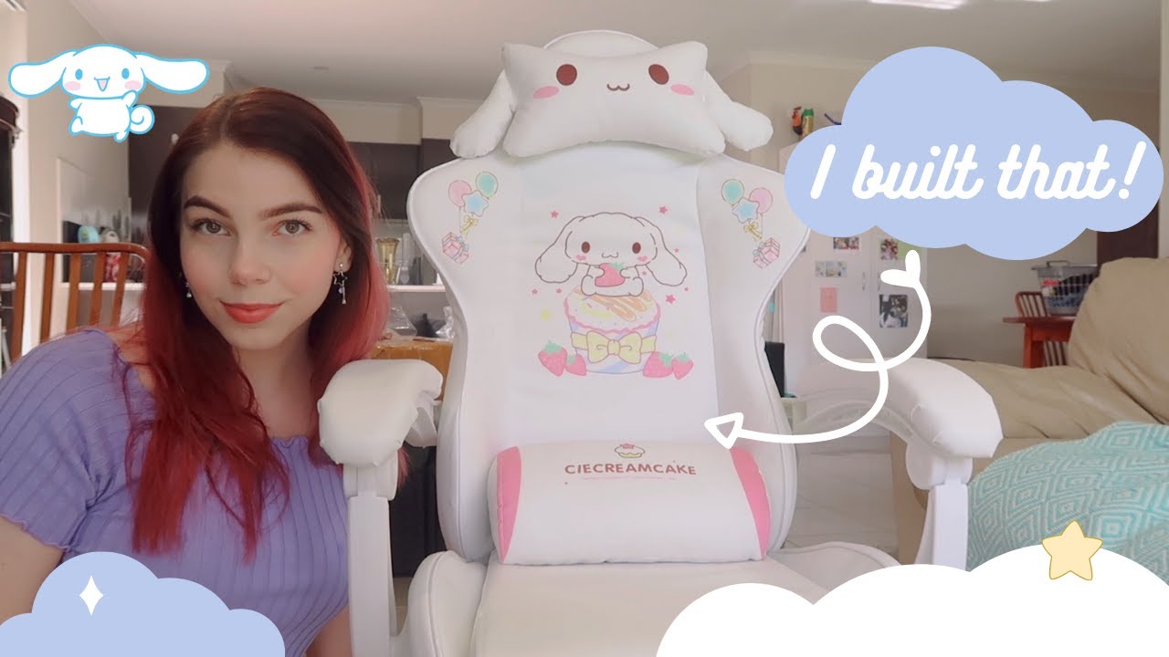 Unboxing and Building the Cinnamoroll Gaming Chair!