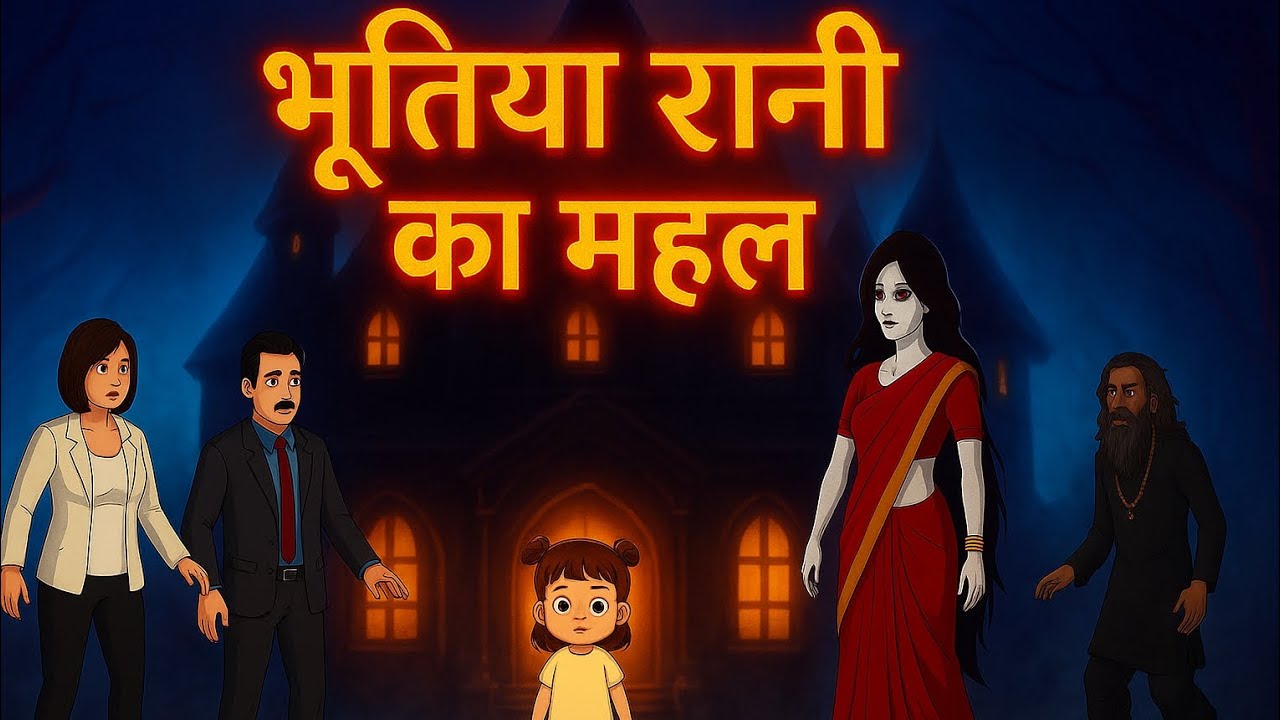 भूतिया रानी का महल # Moral stories # Hindi kahani # Hindi story #hindicartoon #cartoon # Boom Boom