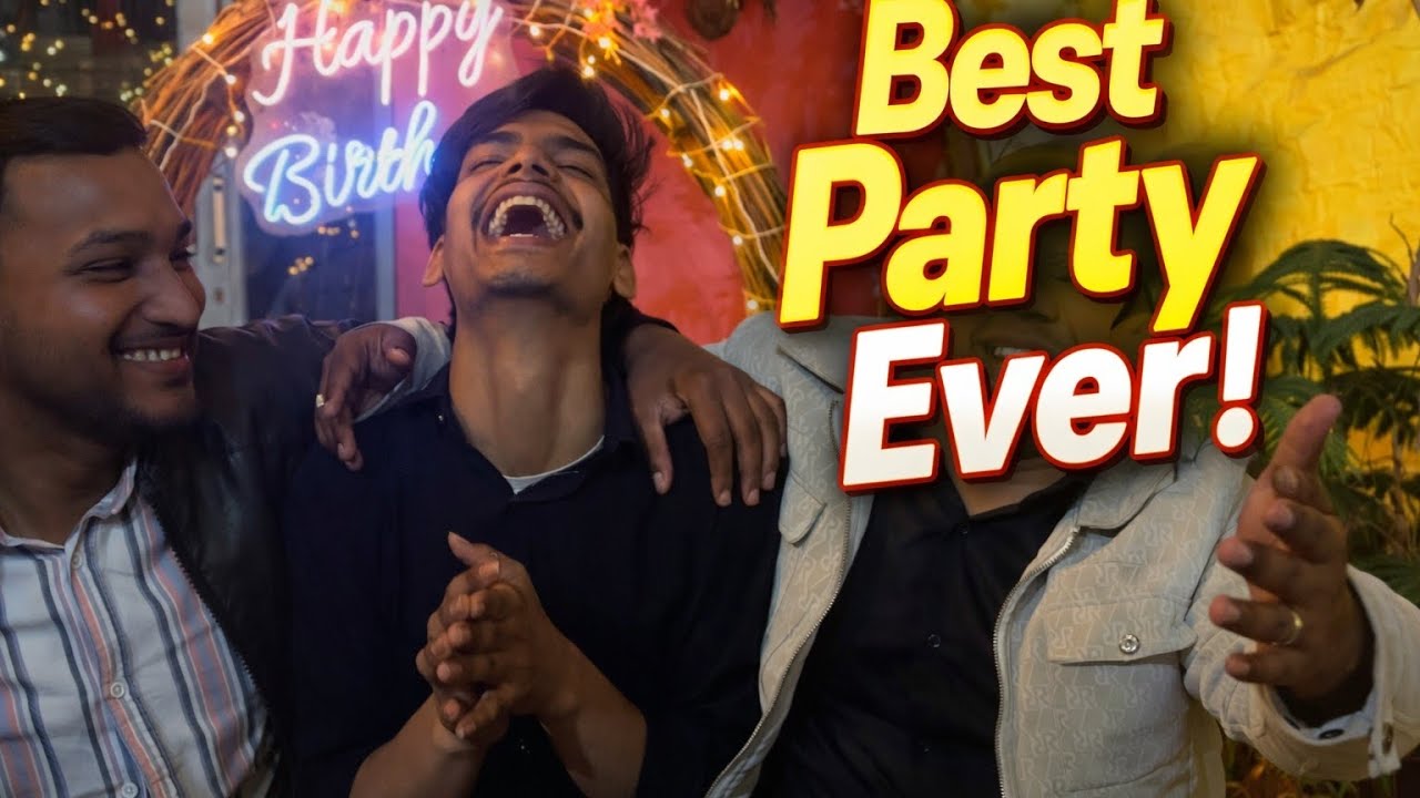 Best Birthday Night Ever! 😱 Emotional & FunBirthdayVlog #BirthdayParty #NightVlog #BestFriends 