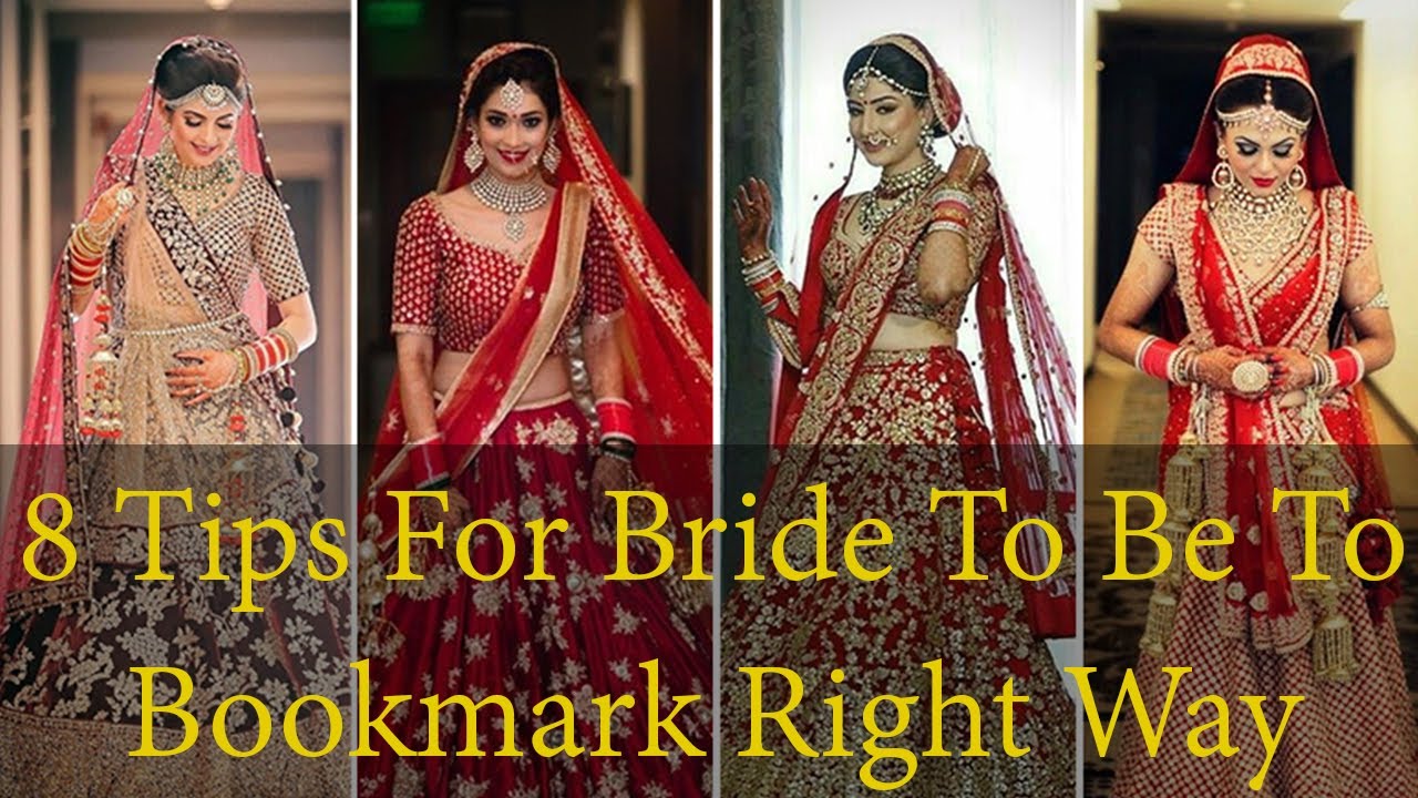 8 Tips For Bride To Be To Bookmark Right Way| Guide To Bride  | Pre Bridal | Her Fab Way