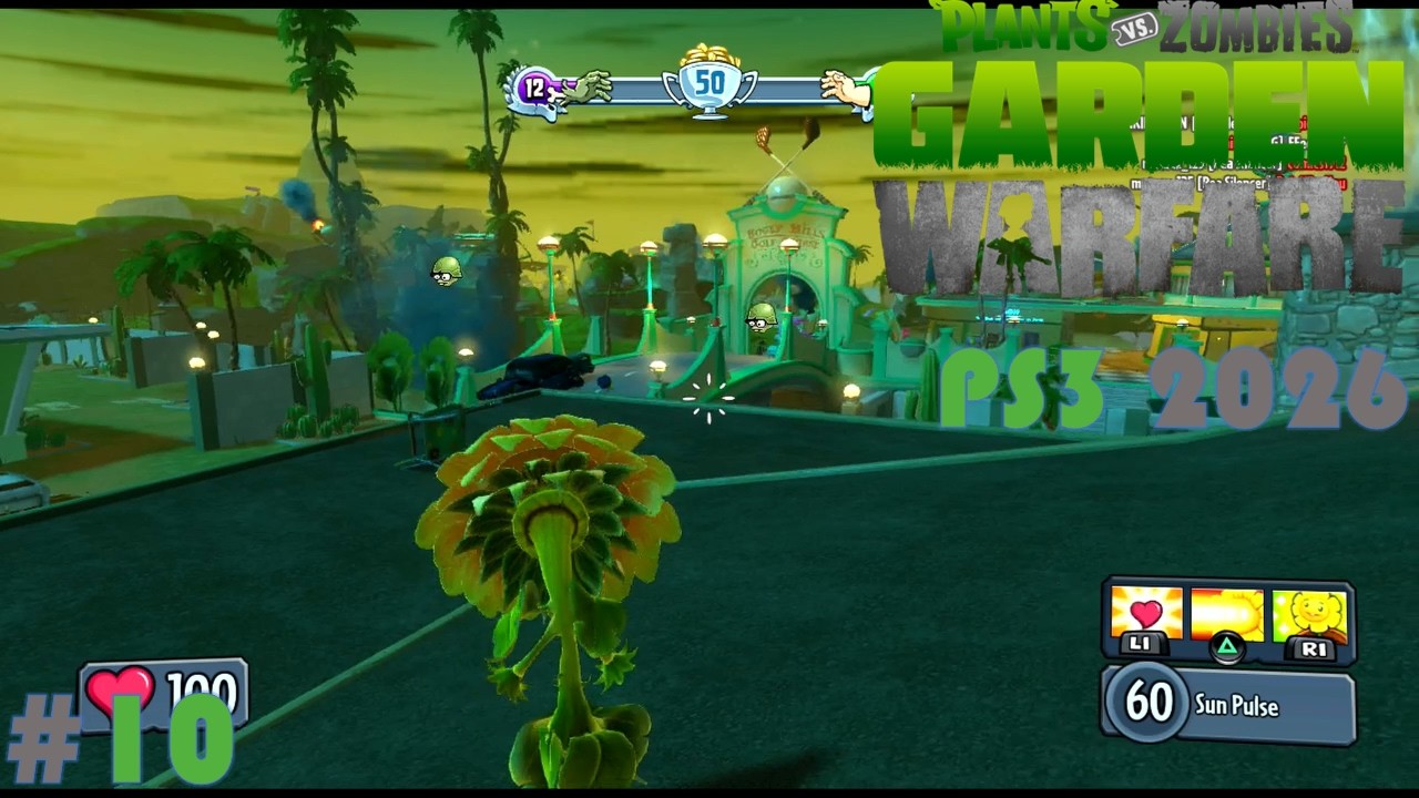 Plants Vs Zombies: Garden Warfare Multiplayer Gameplay 2026 (PS3) #10 (Shutdown In April)