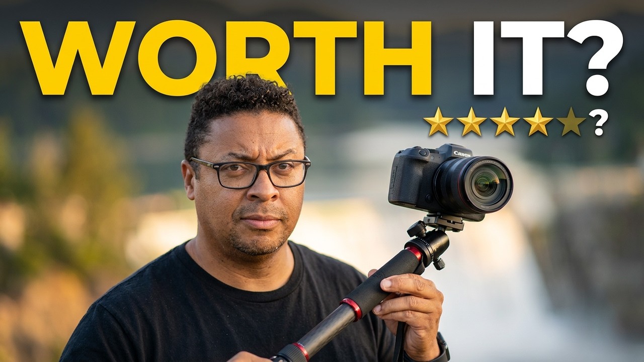 3Pod Orbit 4-Section Aluminum Handheld Monopod Stick for DSLR Photo & Video,