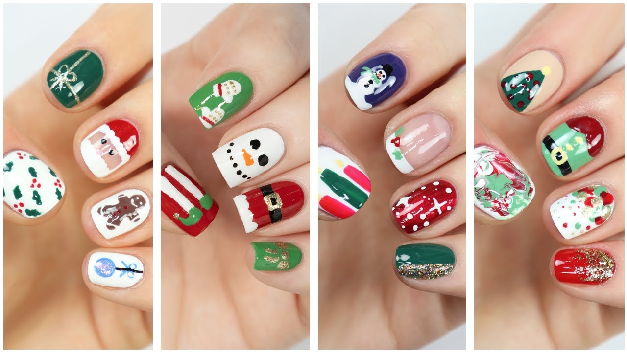 Cute Nail Art 2023 🎄 Fun & Easy Christmas Nail Design Compilation!