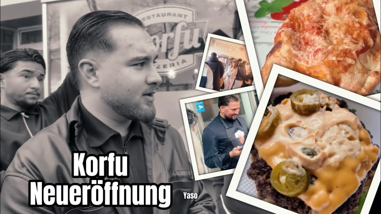KORFU PIZZERIA BONNS NEUERÖFFNUNG IM TASTE TEST🍕🍔  LEKA ODER NIT SO LEKA?!