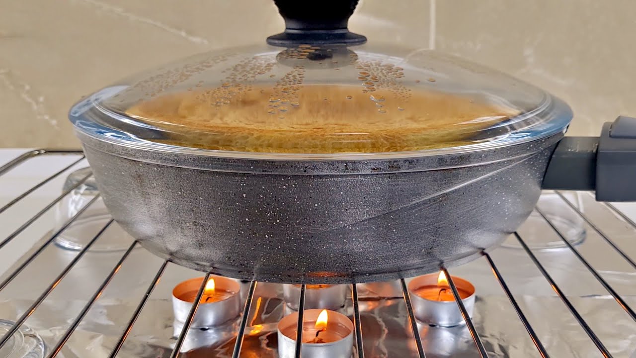 Blackout Brot, backen ohne Strom, mit Teelichtern! Einfach und lecker!
