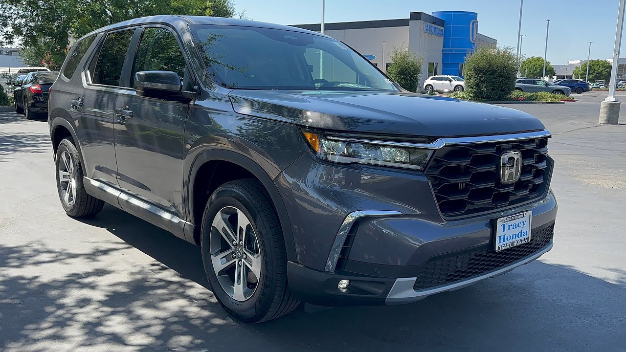 HONDA PILOT EX-L AWD 2025 года: почему покупатели любят MODERN STEEL METALLIC