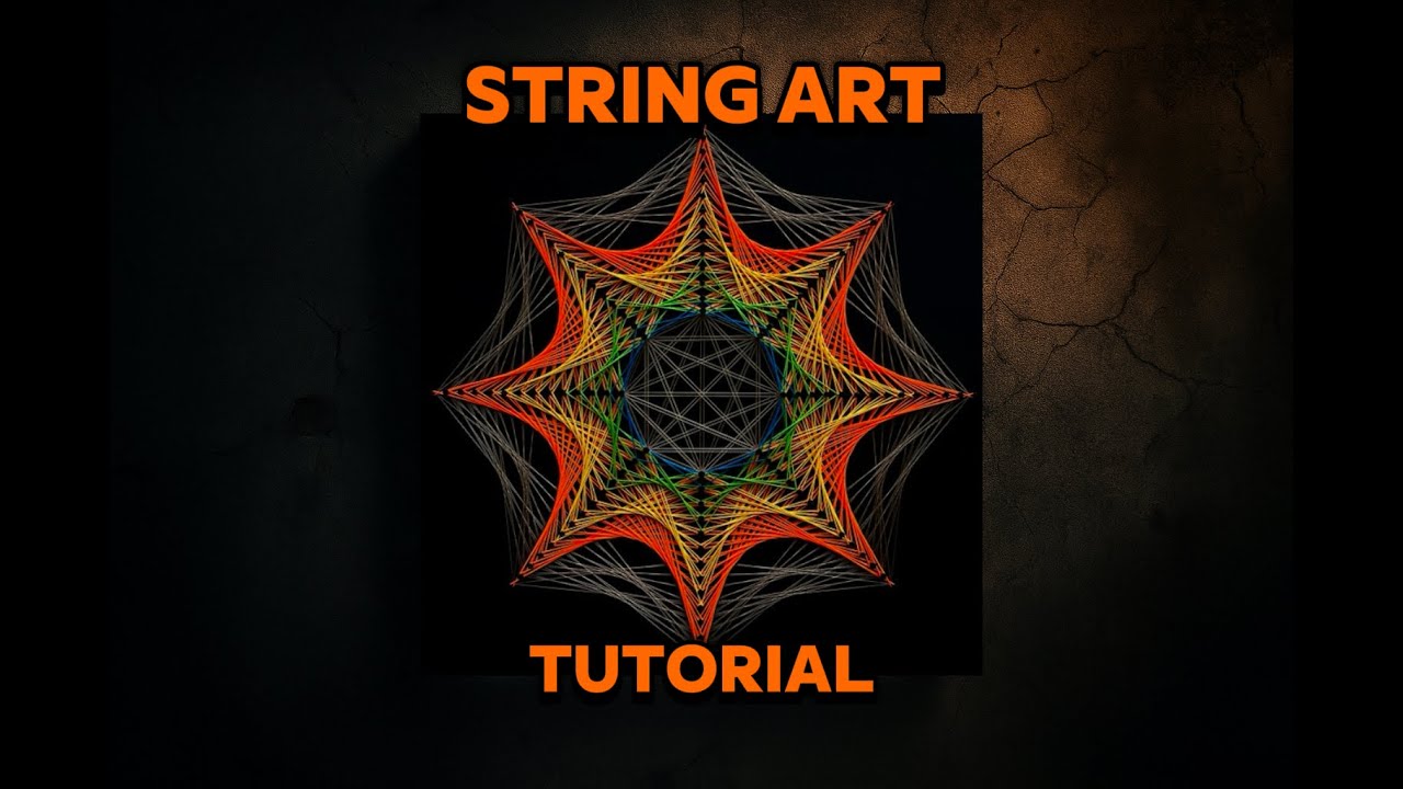 DIY String Art / Easy wall art tutorial