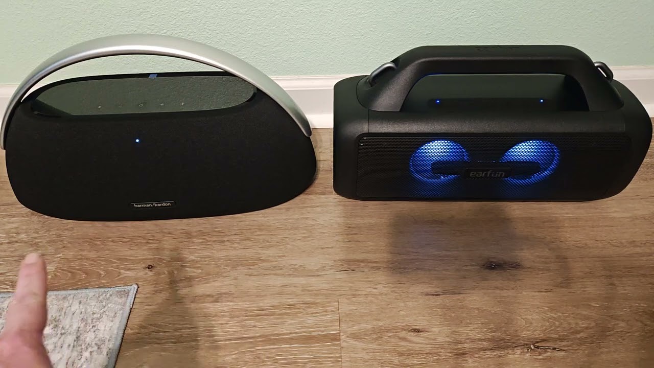 Harman Kardon GoPlay 3 vs Earfun Uboom X sound comparison