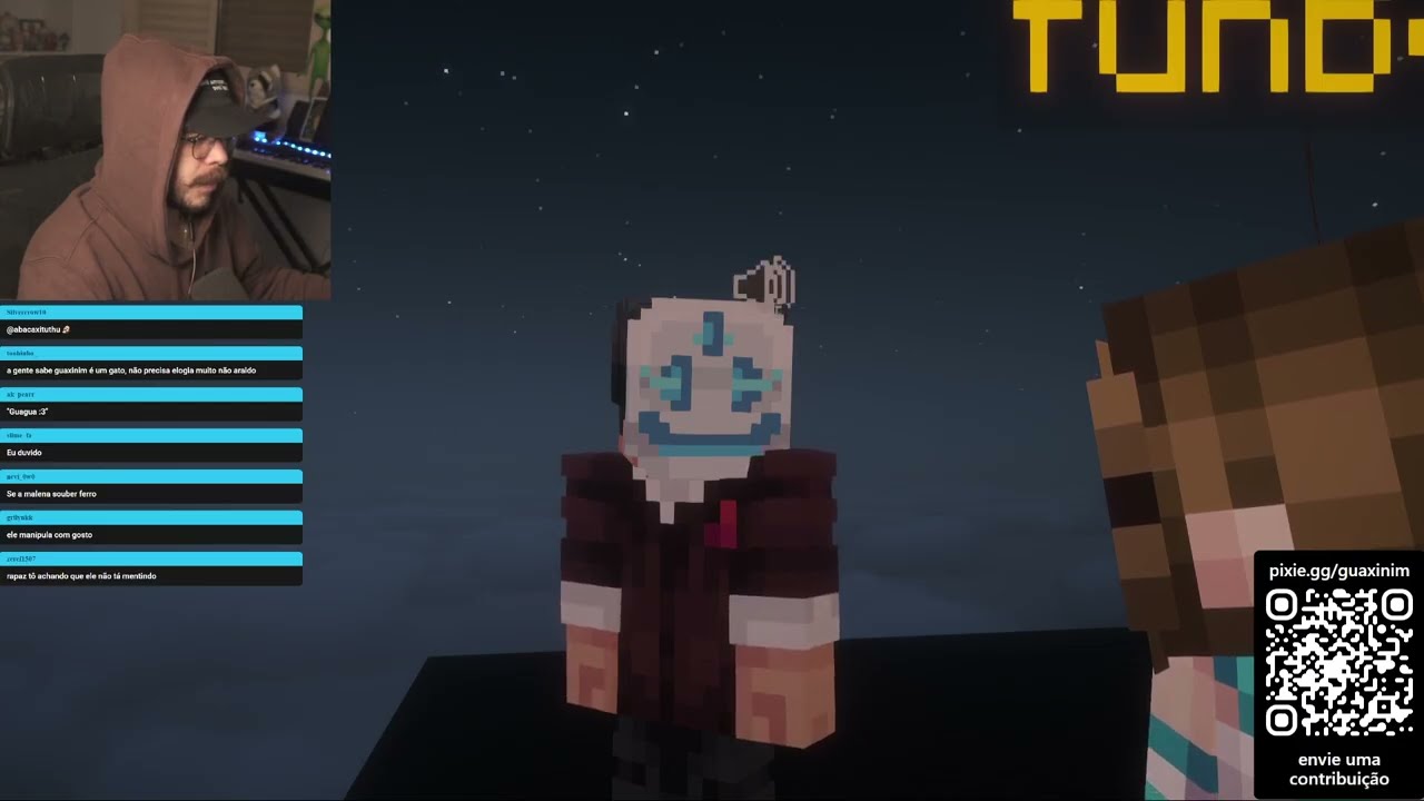 Guaxinim e a Fun Conversando com o Araldo e descobrem algo interessante 