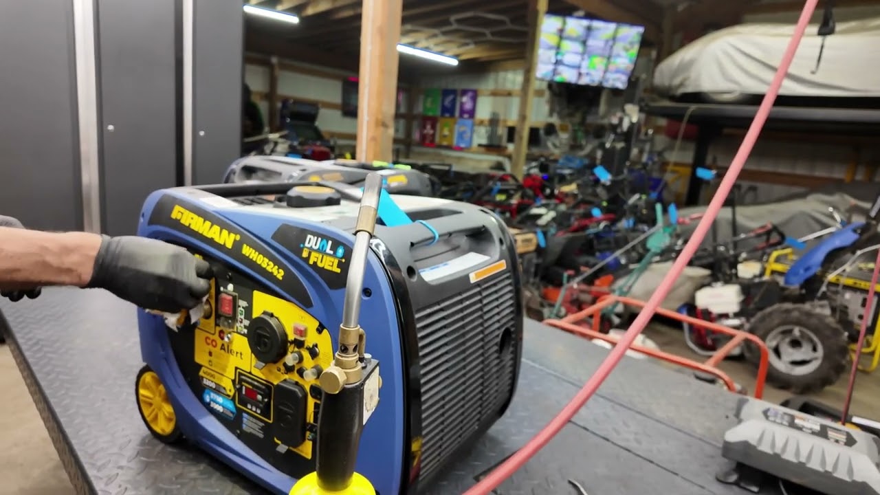 Holy Spark Arrestor! - Firman 3200W (Model #WH03242) Generator