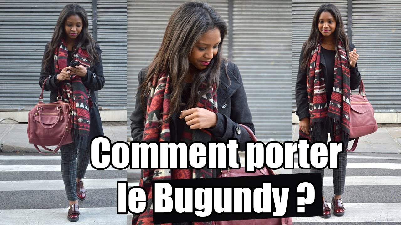 Manuela Miró - LOOK Comment porter le BURGUNDY ?