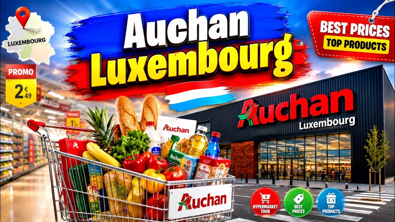 Auchan Luxembourg - Ultimate Shopping Experience in Luxembourg