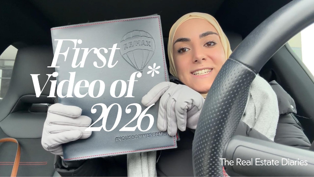 The Real Estate Diaries| first video of the new year, new office decor, new agenda...