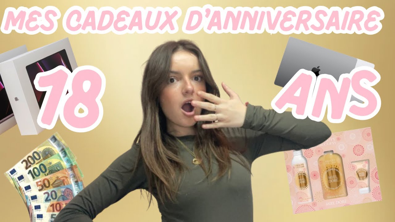 MES CADEAUX D'ANNIVERSAIRE !!! ( idées…)